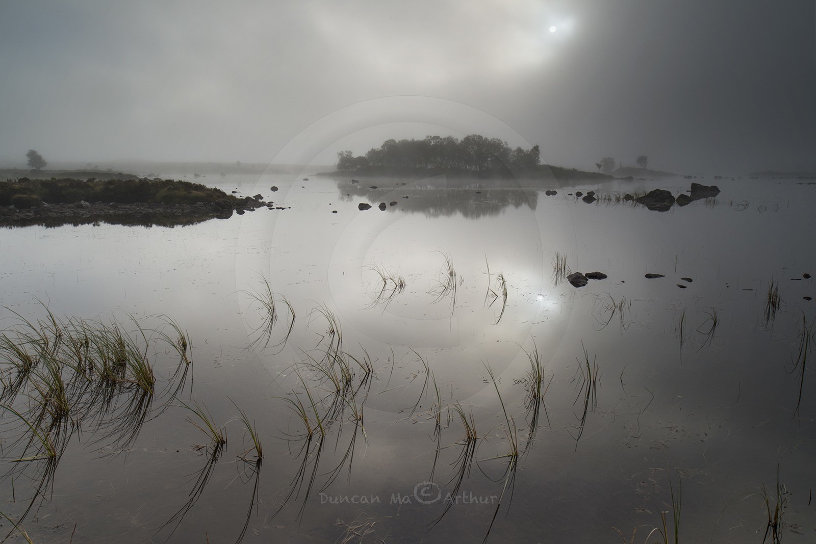Un petit lac des landes de Rannoch