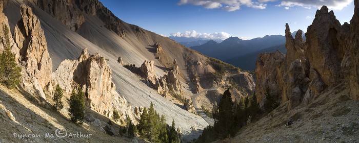 La Casse Déserte sur la route du col Izoard