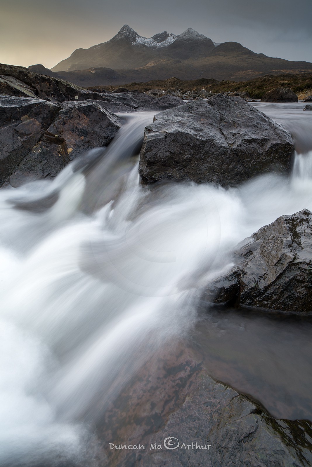 La rivière Sligachan, île de Skye
