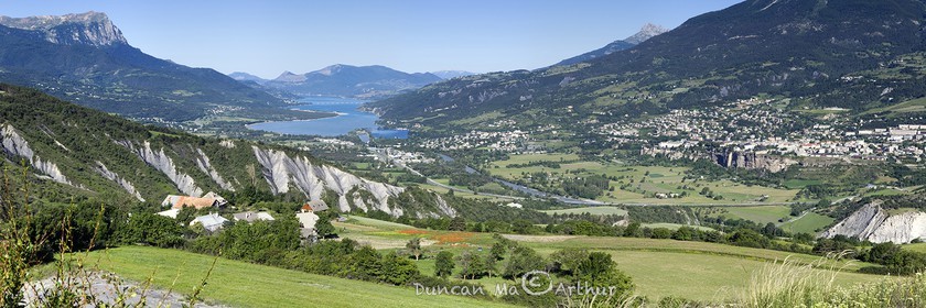 Le lac de Serre-Ponçon, Hautes-Alpes