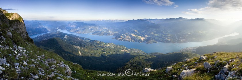 Le lac de Serre-Ponçon, Hautes-Alpes