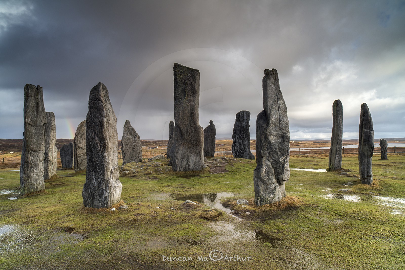 L'incroyable cercle de ménhirs de Calanais, île de Lewis