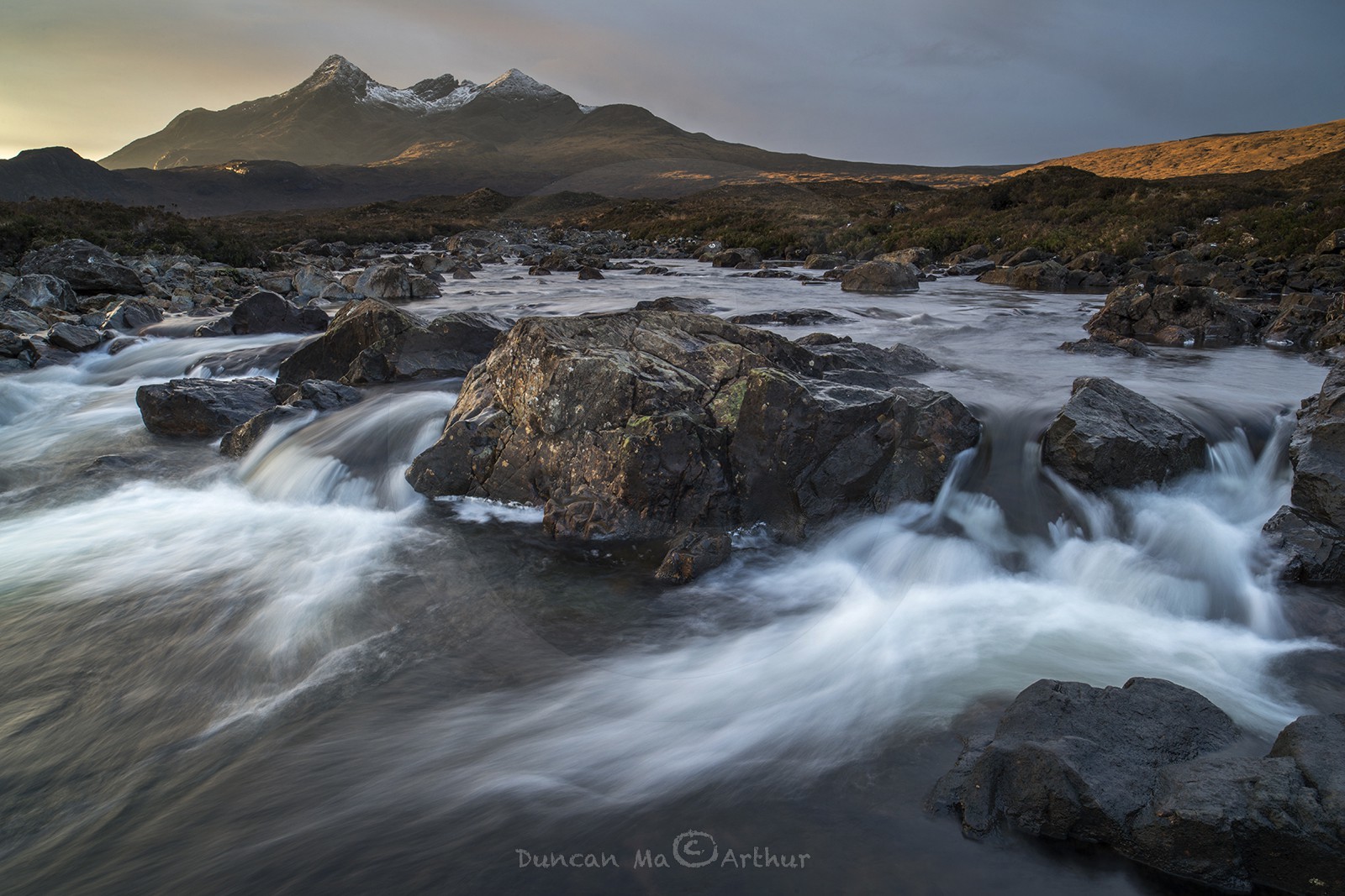 La rivière Sligachan, île de Skye