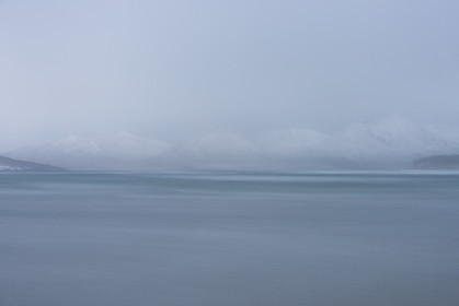 Il neige ! Île de Harris