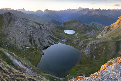 Les lacs de Malrif, le petit Laus et le Mézan