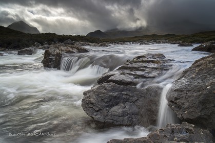 La rivière Sligachan, île de Skye