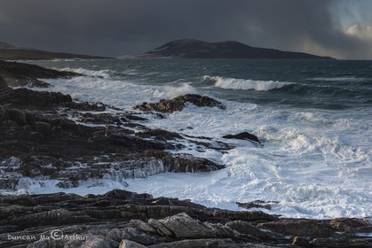 Le vent et la mer, île de Harris