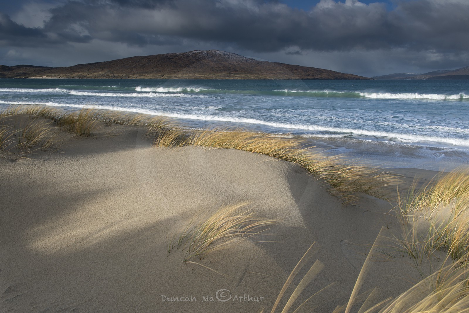 L'art du vent, Luskentyre, île de Harris