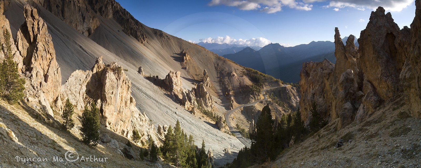 La Casse Déserte sur la route du col Izoard