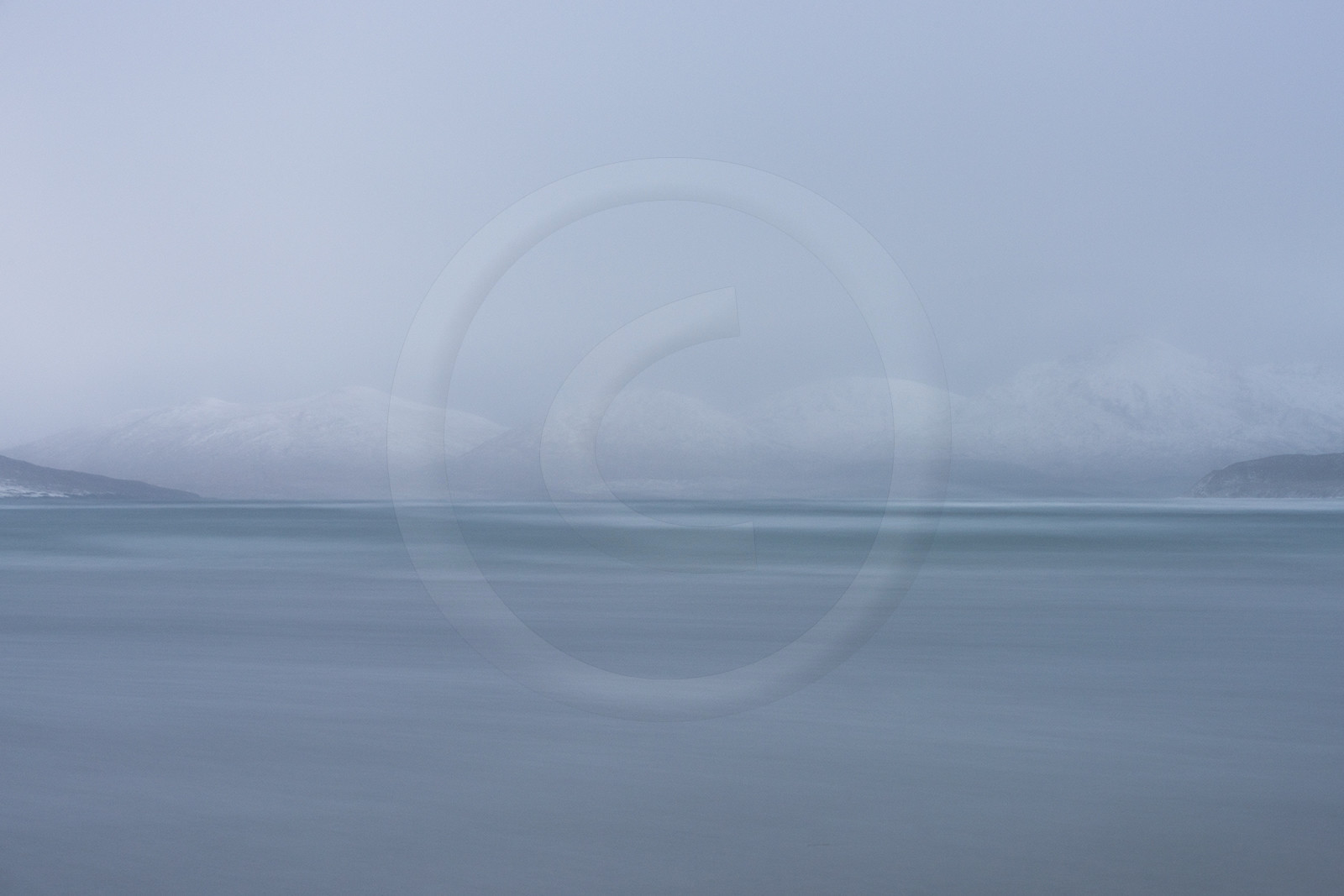 Il neige ! Île de Harris