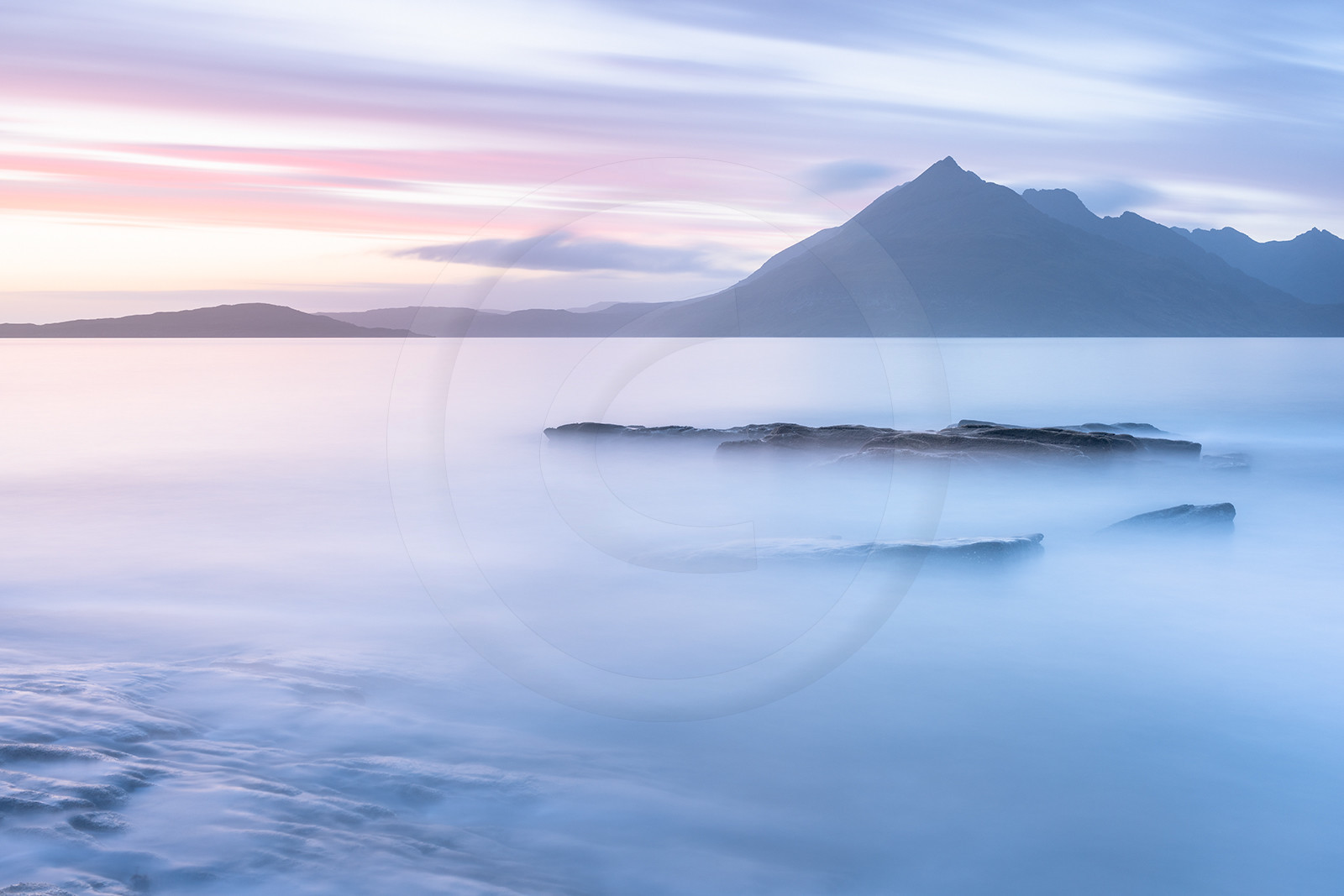Les Cuillins depuis Elgol