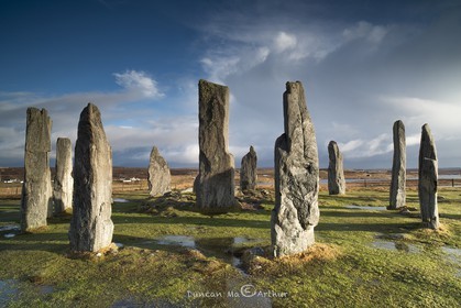 L'incroyable cercle de ménhirs de Calanais, île de Lewis