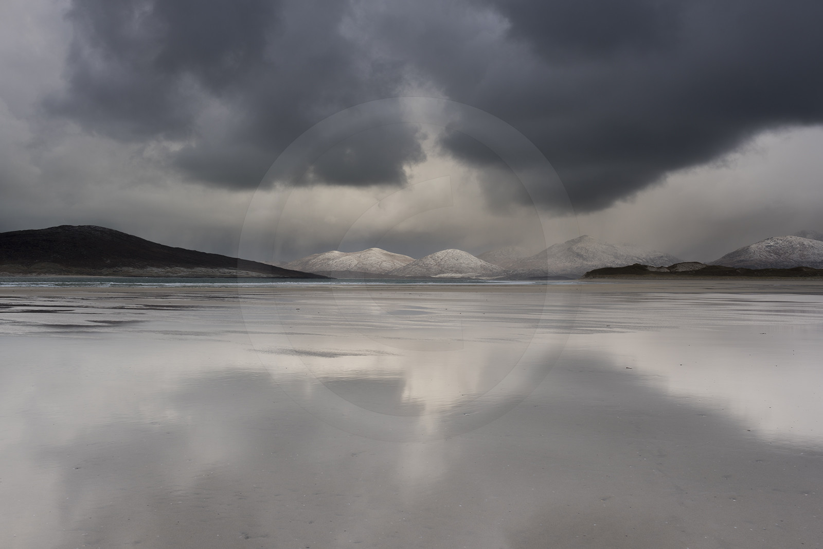 Hiver sur l'île de Harris