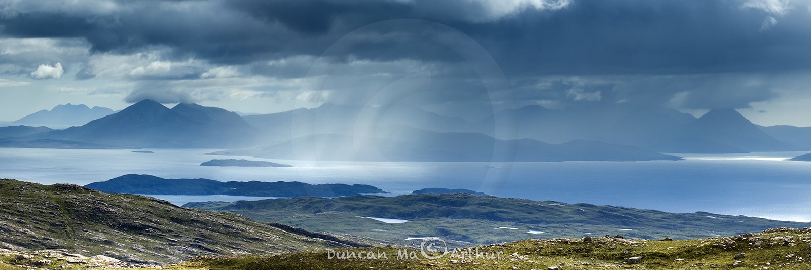L'île de Skye vue depuis l'Ecosse