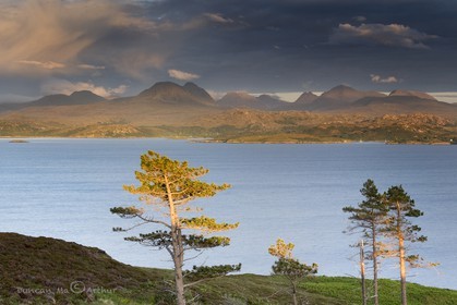 Loch Gairloch and the Torridon mountains