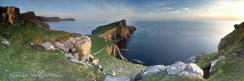 Neist Point and lighthouse, isle of Skye