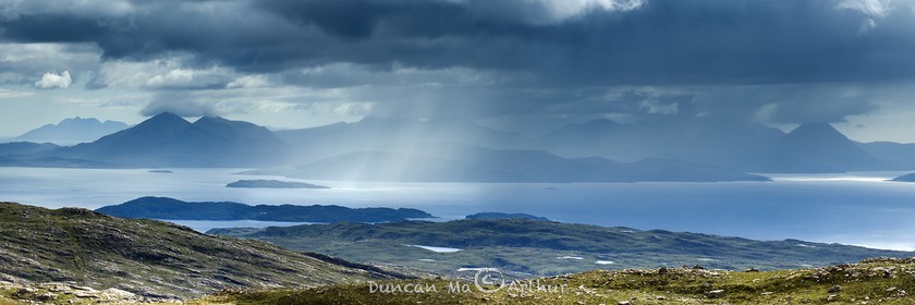 L'île de Skye vue depuis l'Ecosse