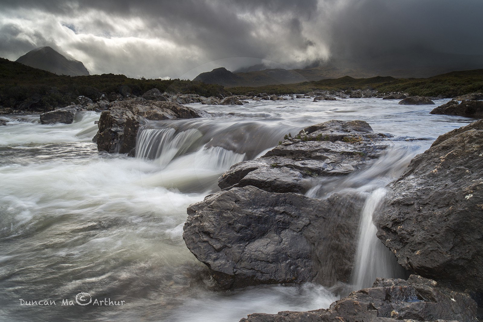 La rivière Sligachan, île de Skye